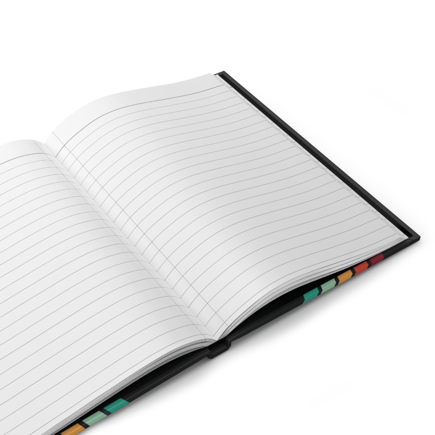 1970's Rainbow Hardcover Journal Matte