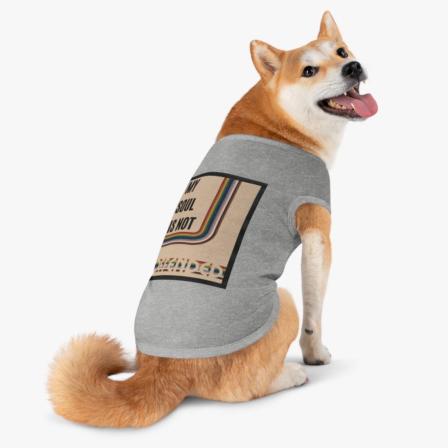 My Soul Is Not Offended Pet Tank Top