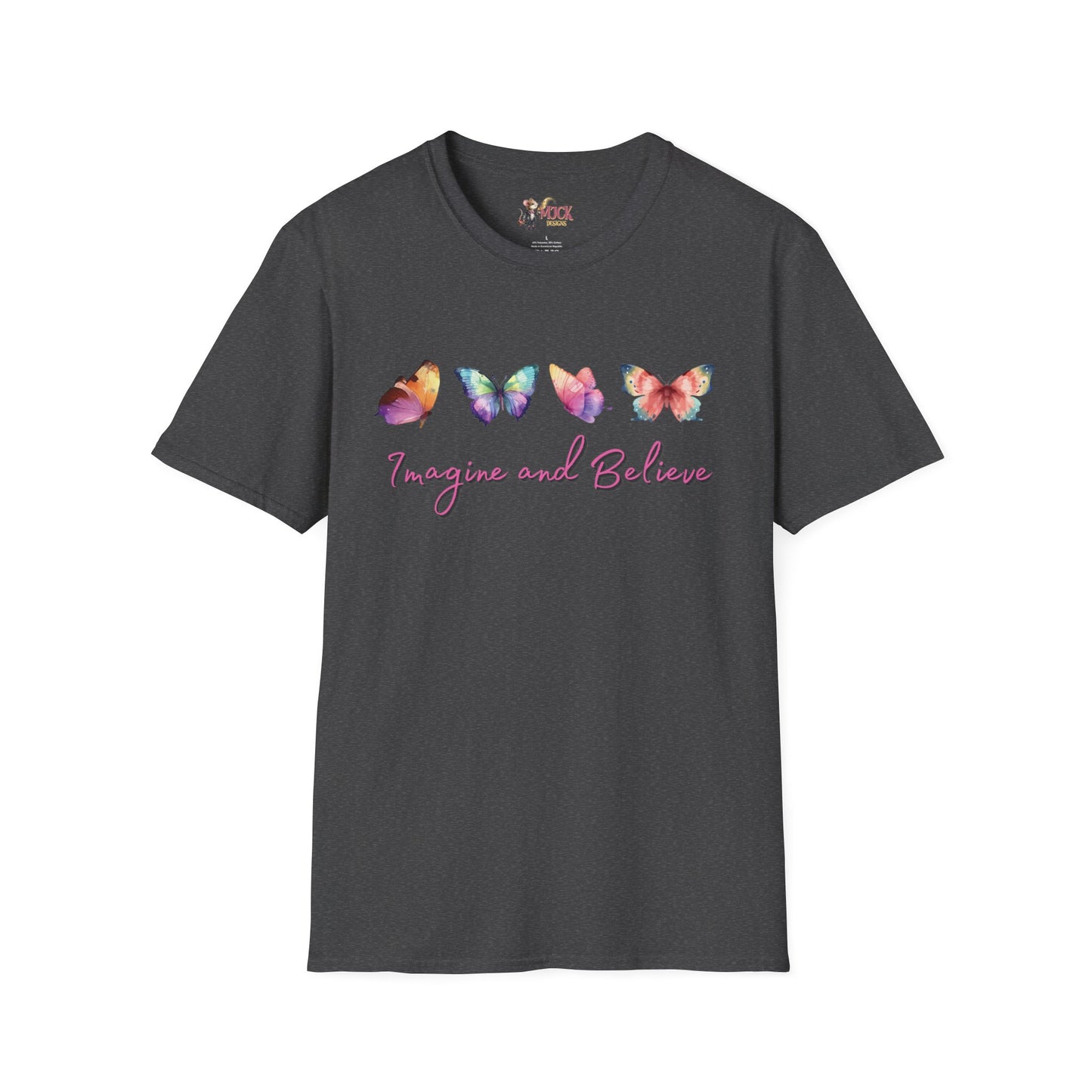 Imagine and Believe Unisex Softstyle T-Shirt