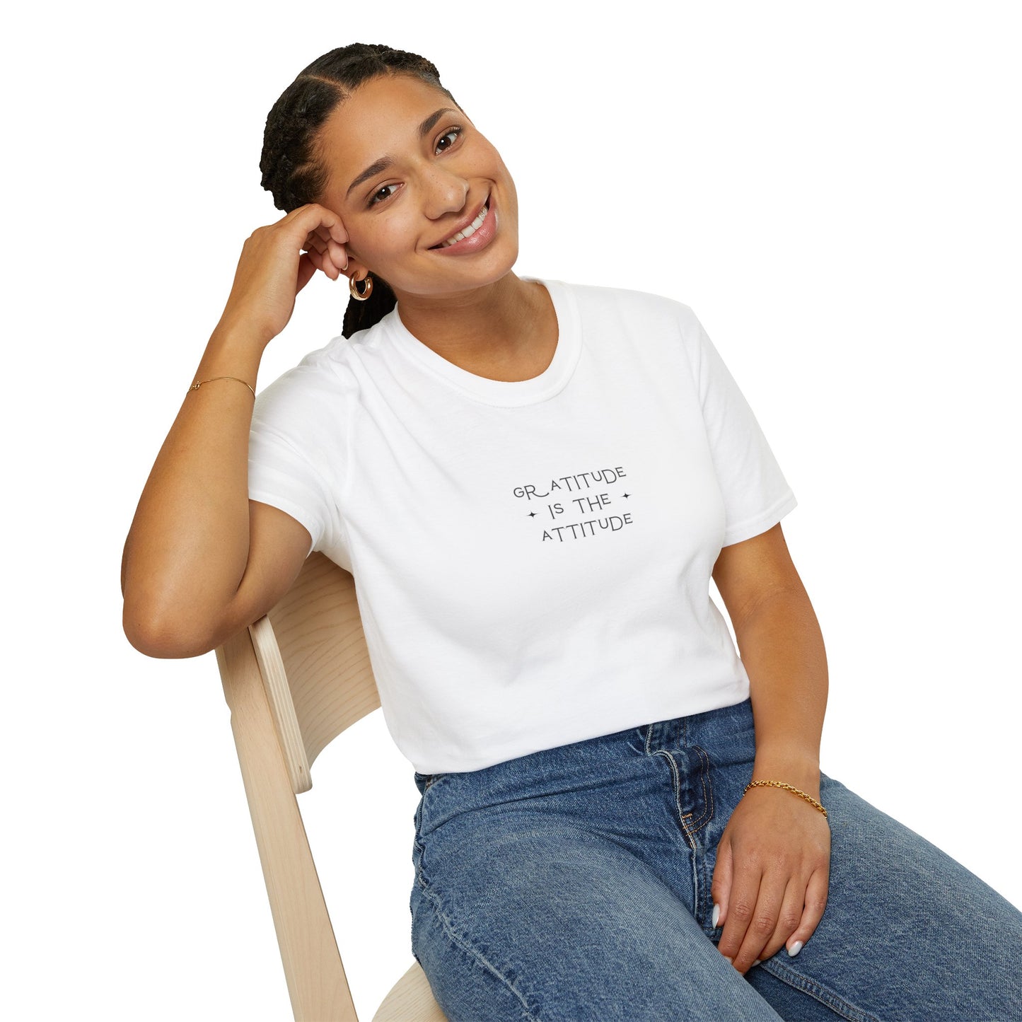 Gratitude is the Attitude Unisex T-Shirt - Self Empowering Teacher Gift