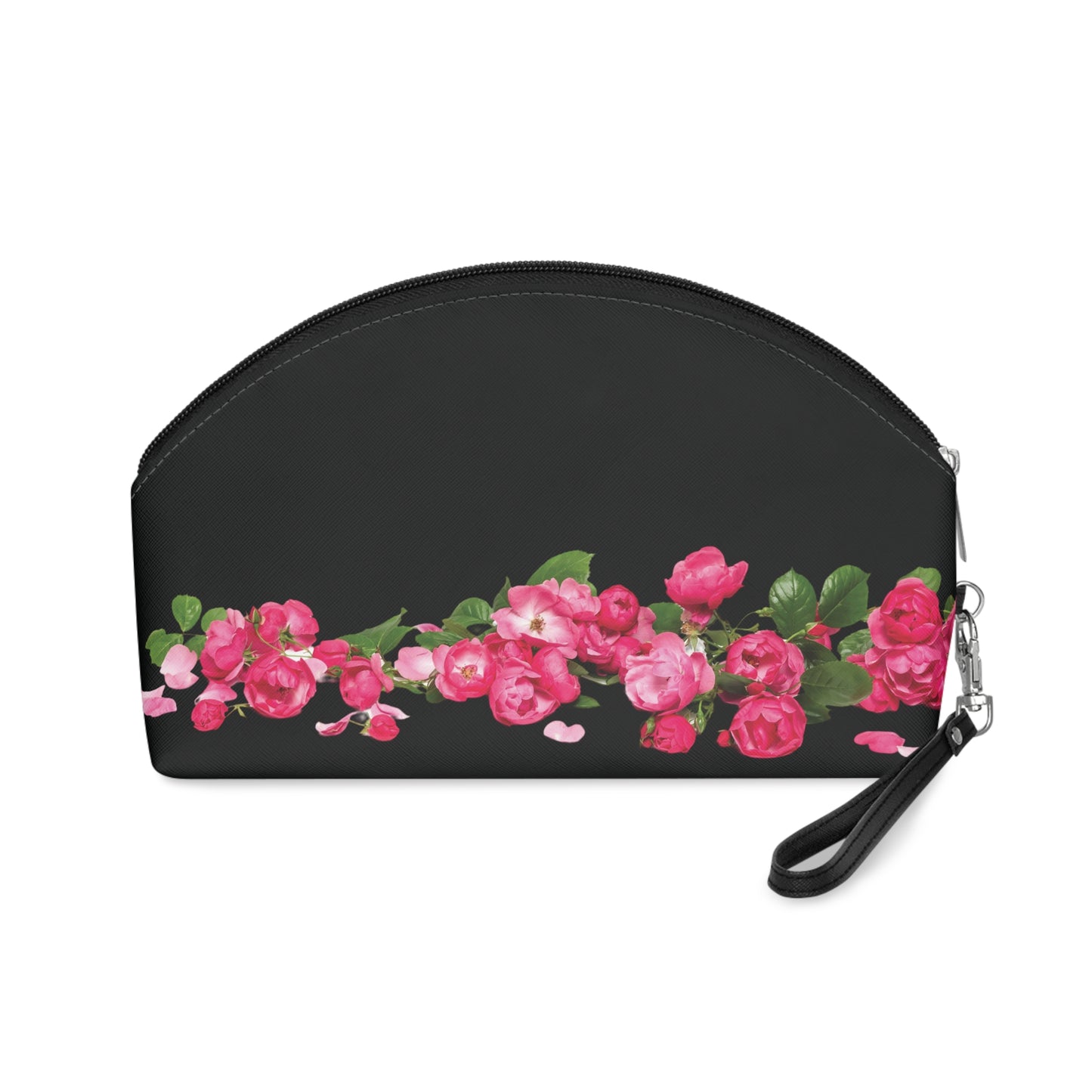 Roses on the Ground Makeup Bag