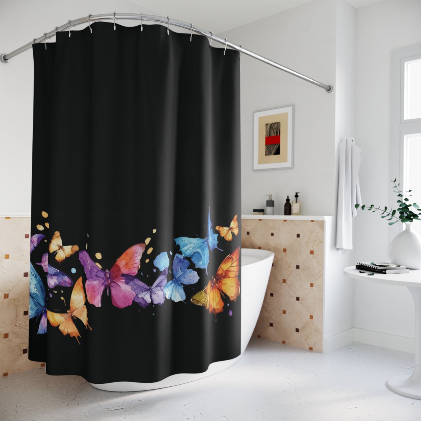 Butterflies and Beauty Shower Curtains