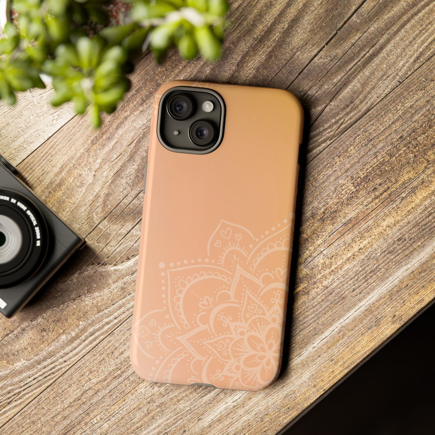 Mandala Peach Tough Cases
