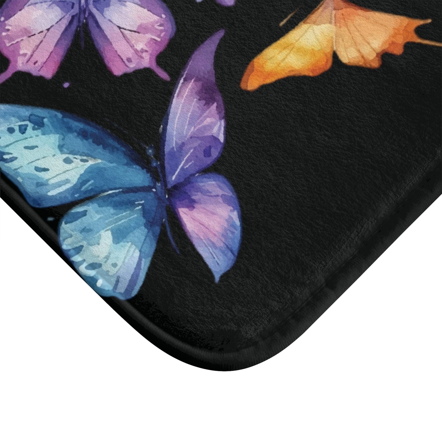 Butterflies and Beauty Bath Mat