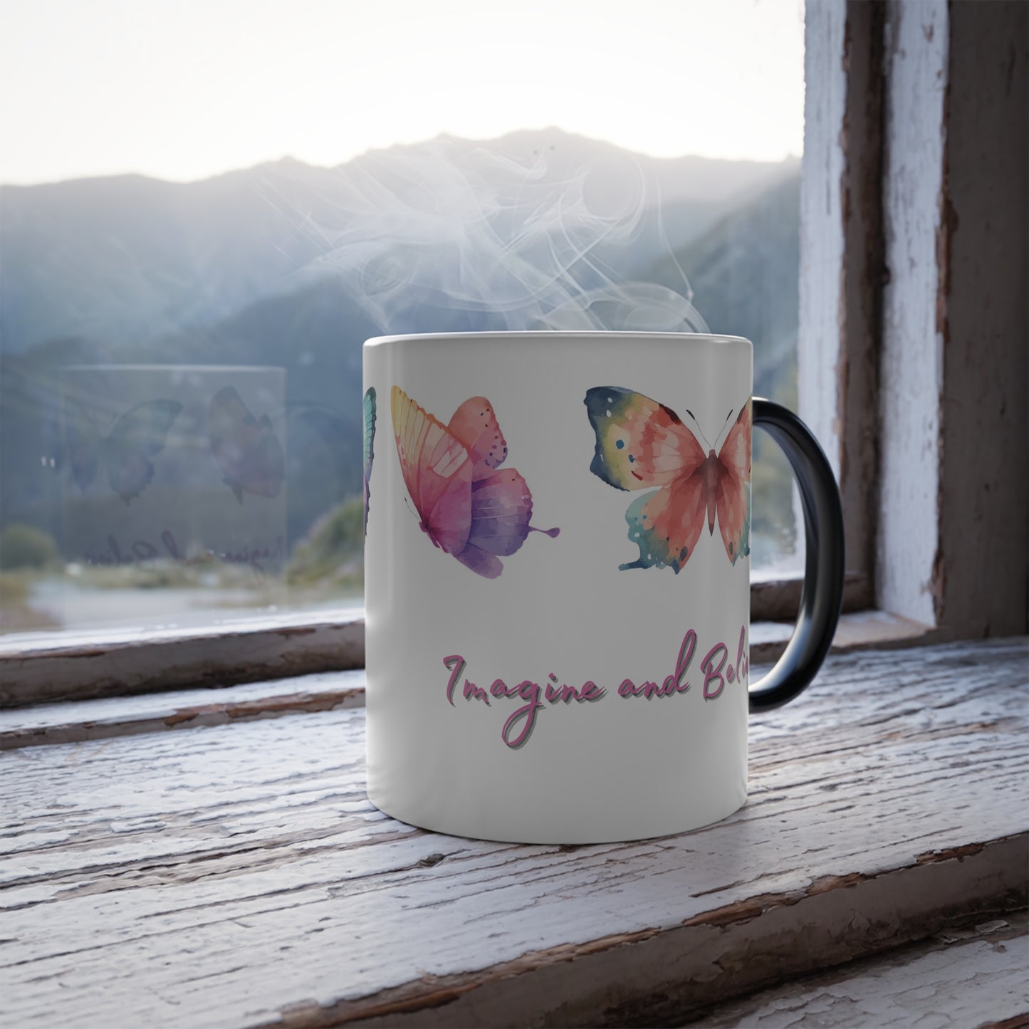 Imagine and Believe Color Morphing Mug, 11oz