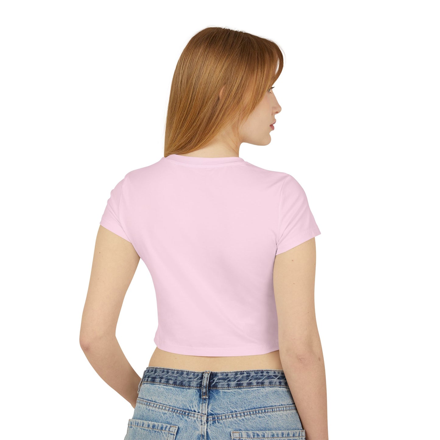 Empowering Women's Baby Tee - Believing is Letting Go