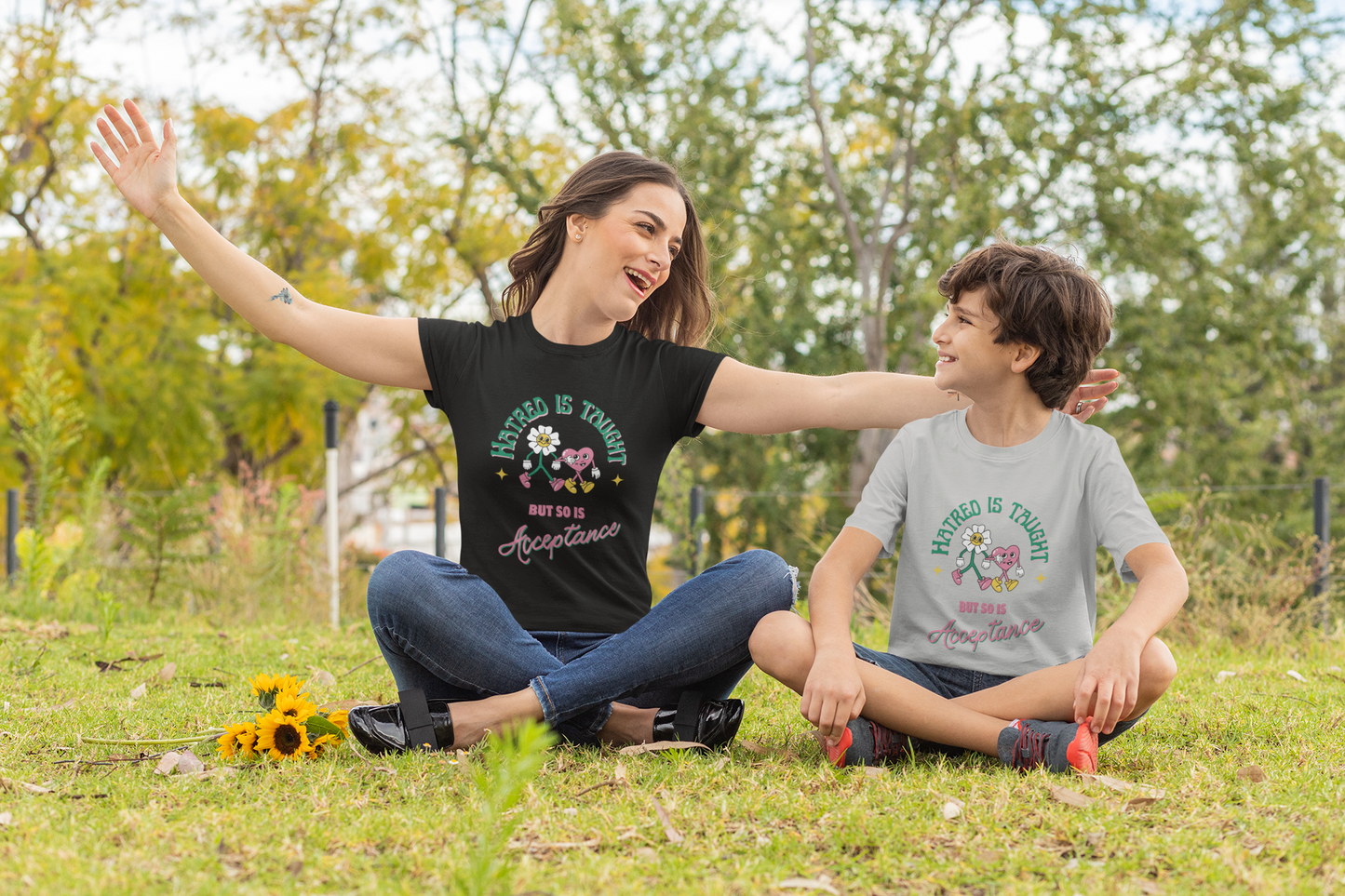 Hatred is Taught Youth Short Sleeve Tee