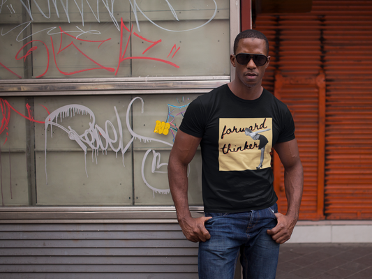 Forward Thinker Unisex Garment-Dyed T-shirt Gold
