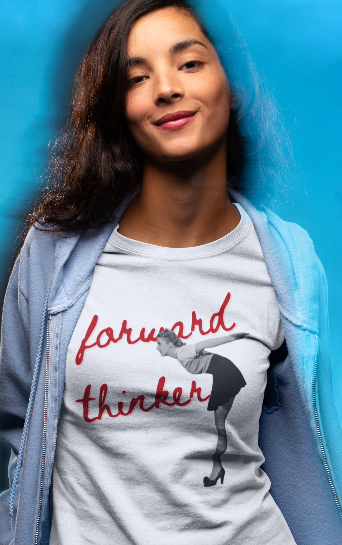 Forward Thinker Unisex Garment-Dyed T-shirt Red