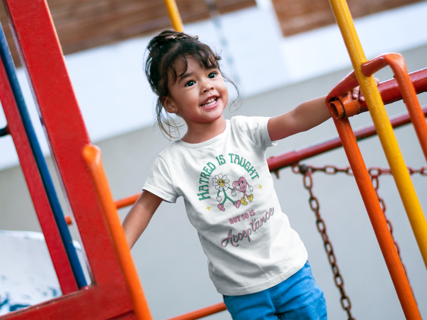 Hatred Is Taught Infant Fine Jersey Tee