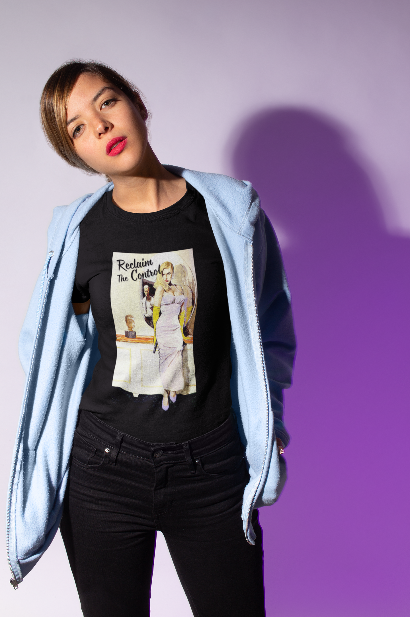 Reclaim The Control Cotton T-shirt