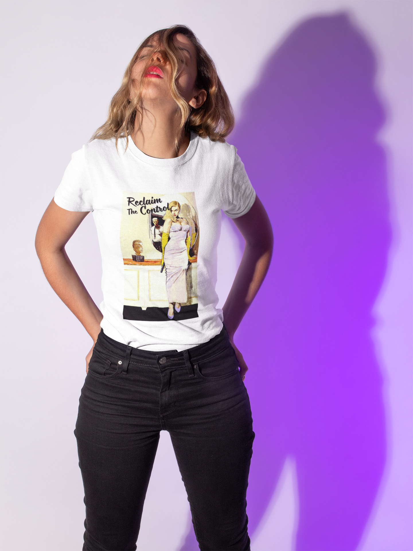 Reclaim The Control Cotton T-shirt