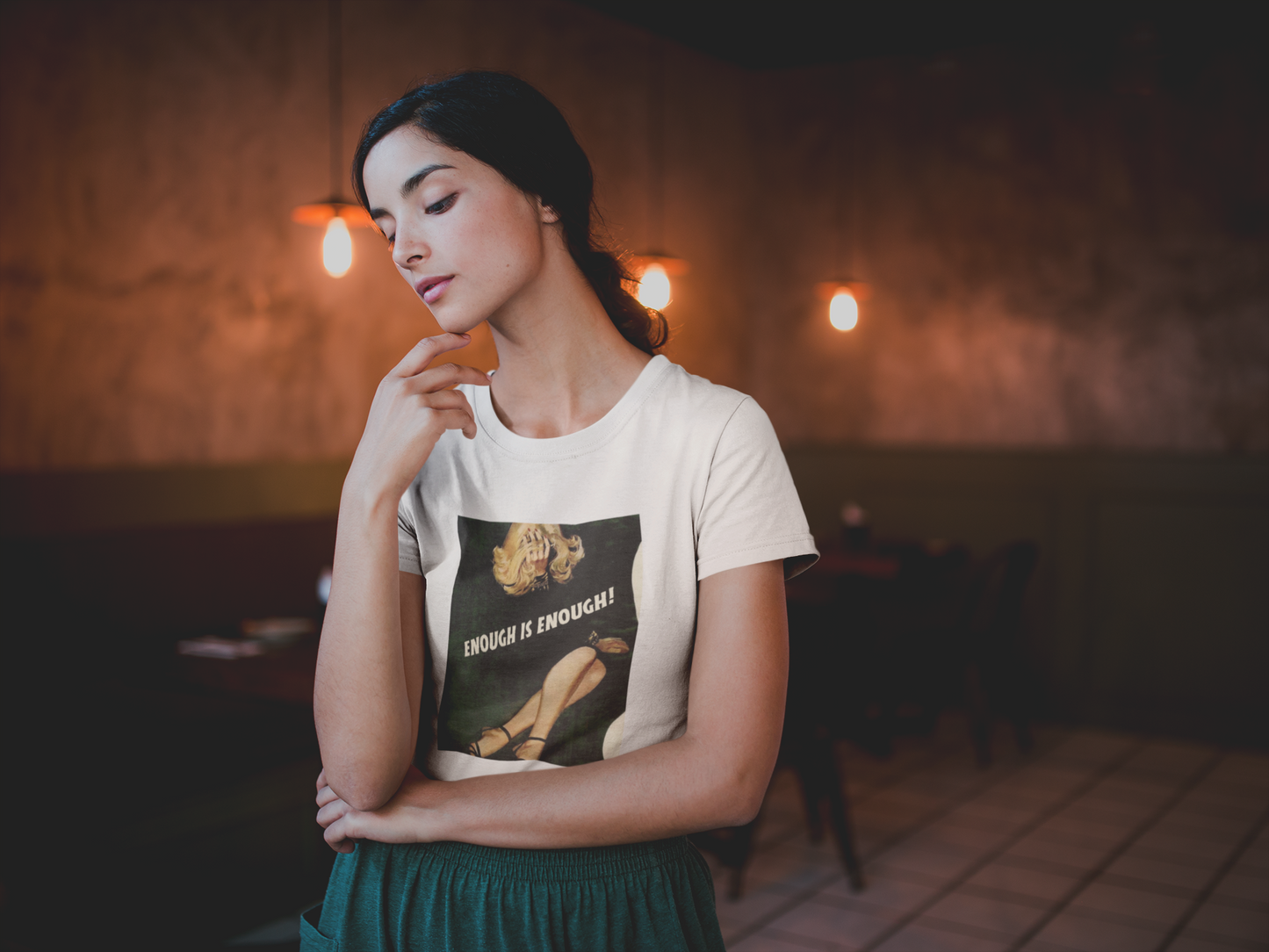 Enough Is Enough Slim Fit Women's Favorite Tee