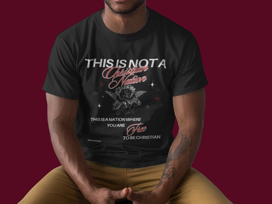 This is Not a Christian Nation Unisex Garment-Dyed T-shirt Dark Colors