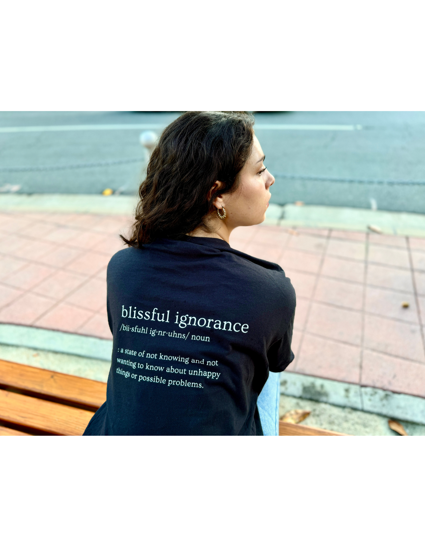 Educate Yourself on Blissful Ignorance Cotton T-shirt