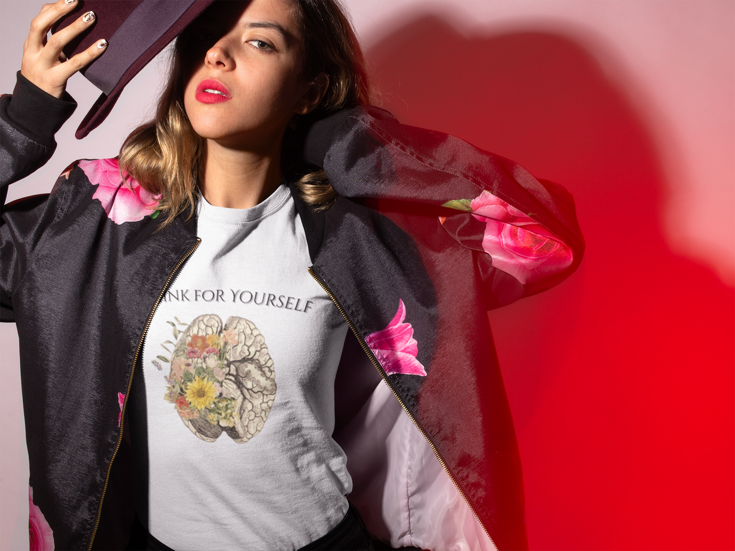 Empowerment Graphic T-shirt - Think for Yourself