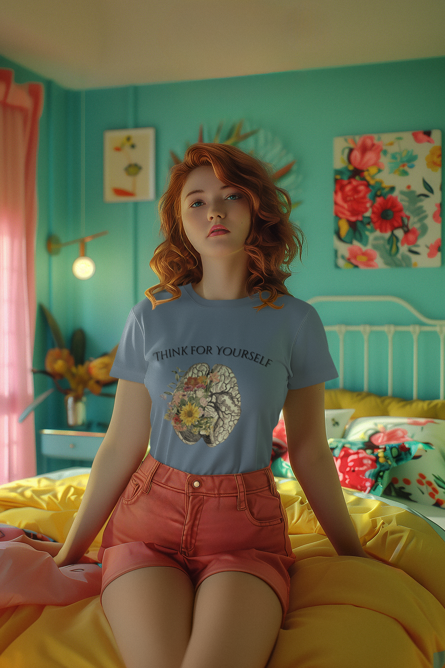 Empowerment Graphic T-shirt - Think for Yourself