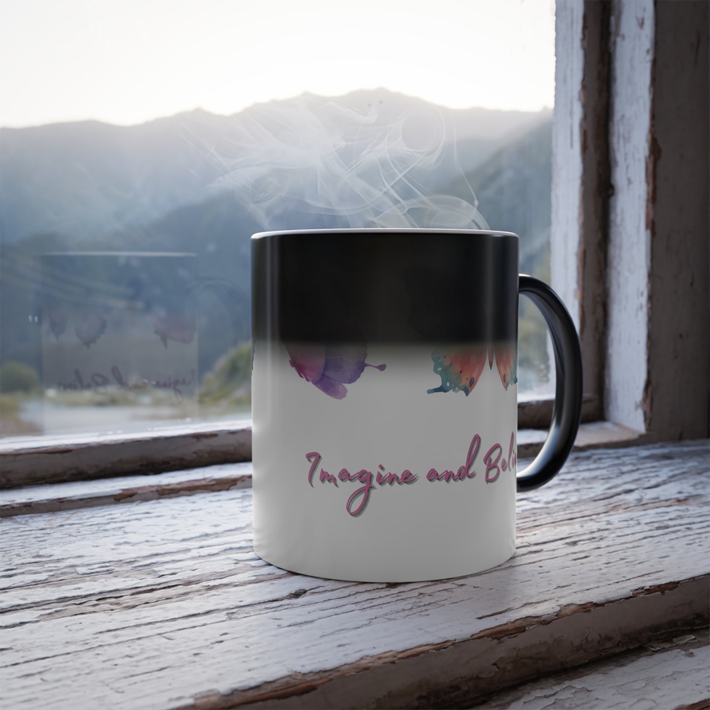 Imagine and Believe Color Morphing Mug, 11oz