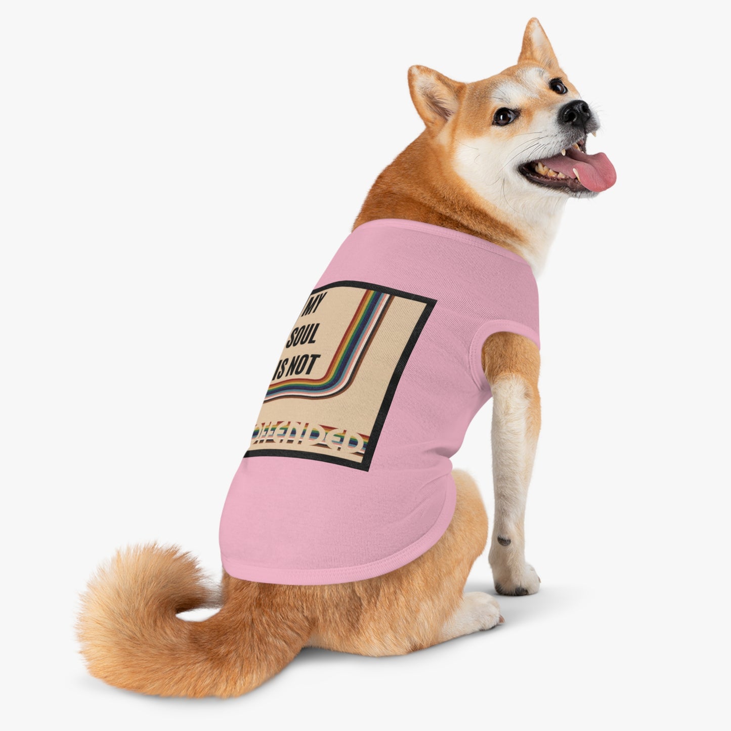 My Soul Is Not Offended Pet Tank Top