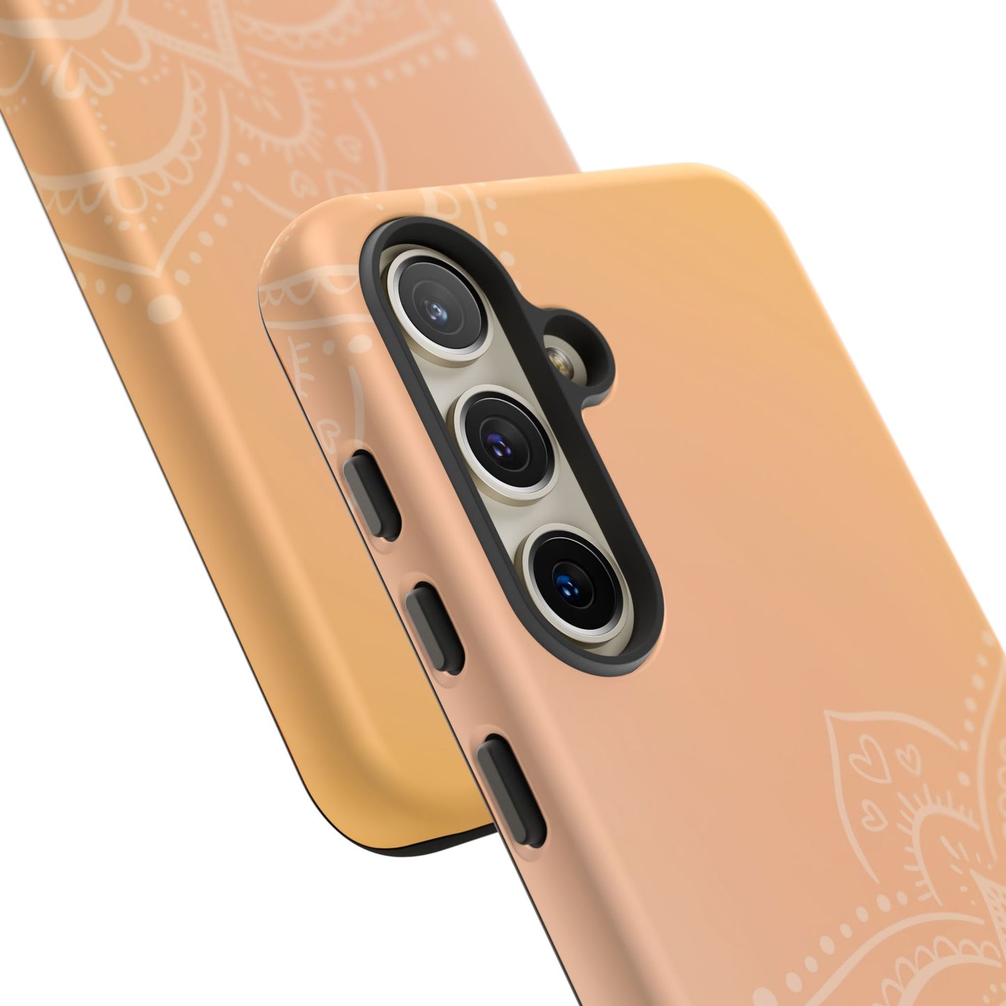 Mandala Peach Tough Cases