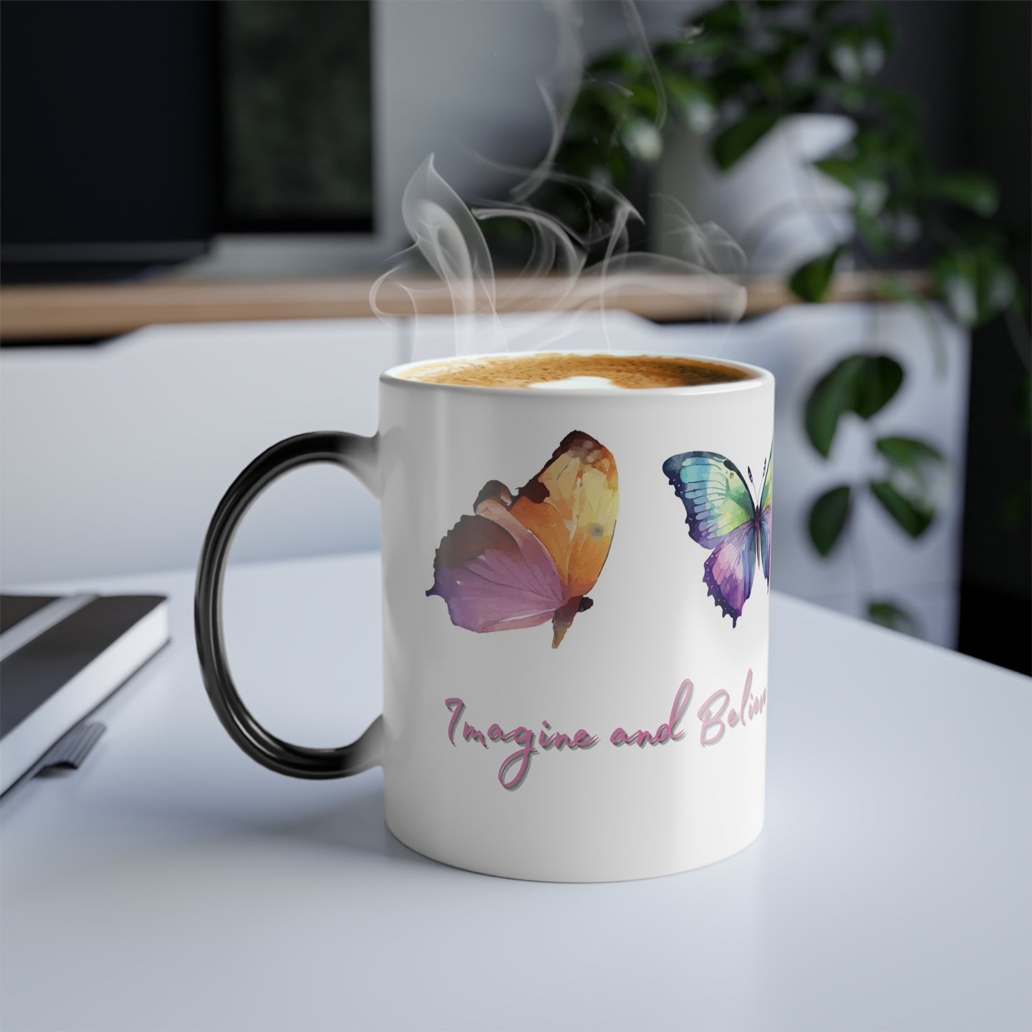 Imagine and Believe Color Morphing Mug, 11oz
