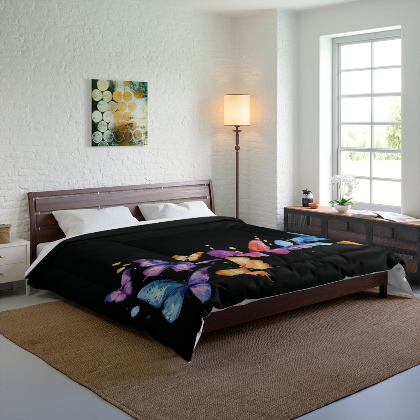 Butterflies and Beauty Comforter