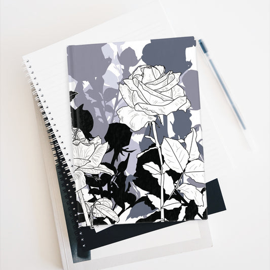 Roses for Mommy Journal - Ruled Line