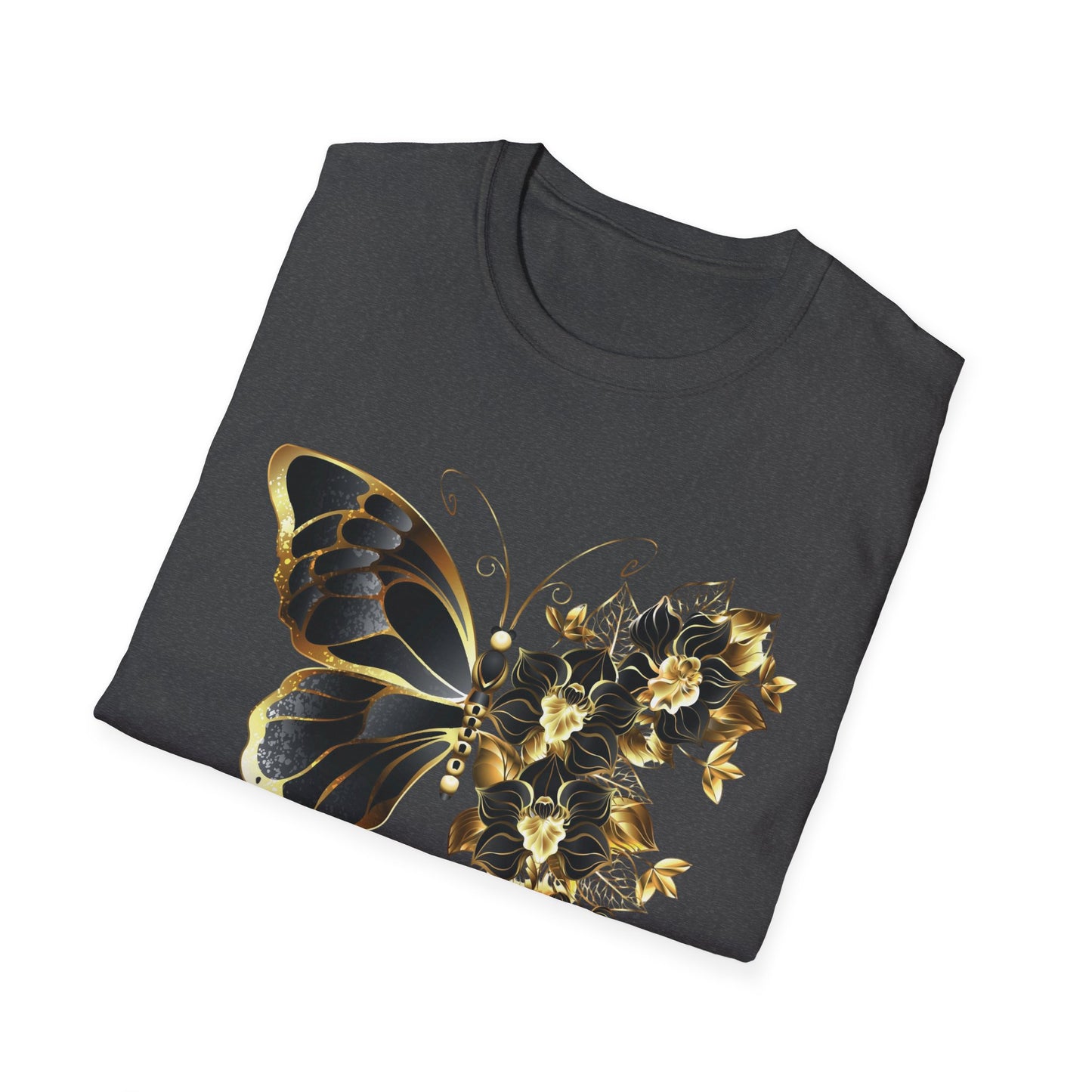 Butterflower Unisex Softstyle T-Shirt