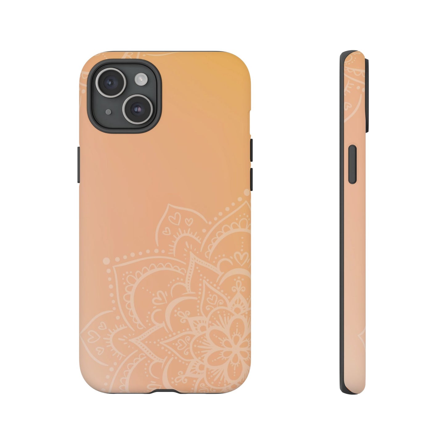 Mandala Peach Tough Cases