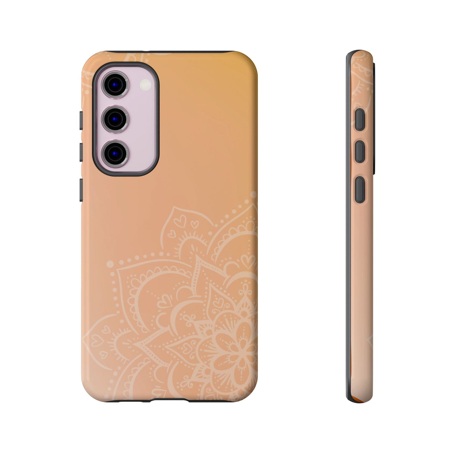 Mandala Peach Tough Cases