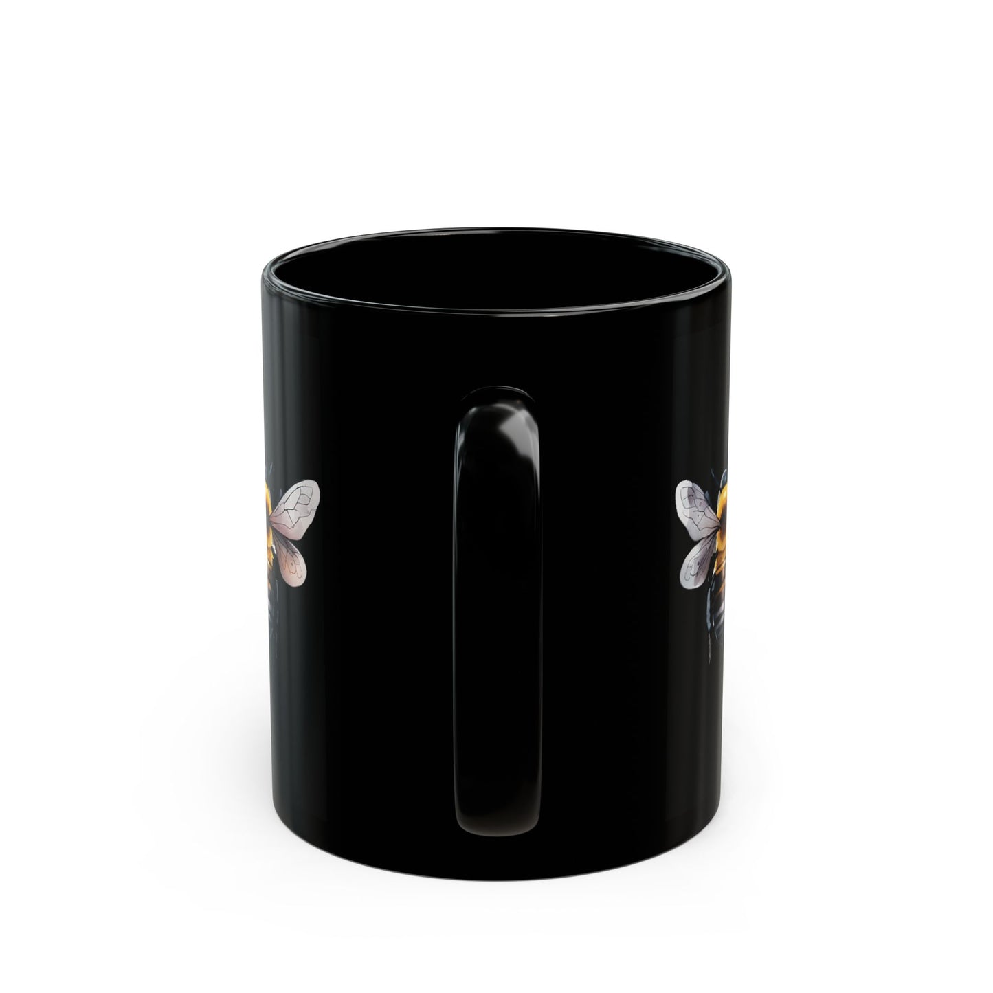 For the love of Bumblebees Black Mug (11oz, 15oz)