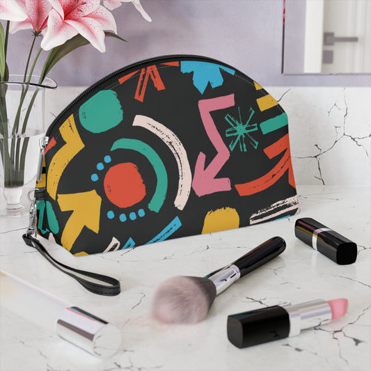 Rad 1980's Vibe Makeup Bag