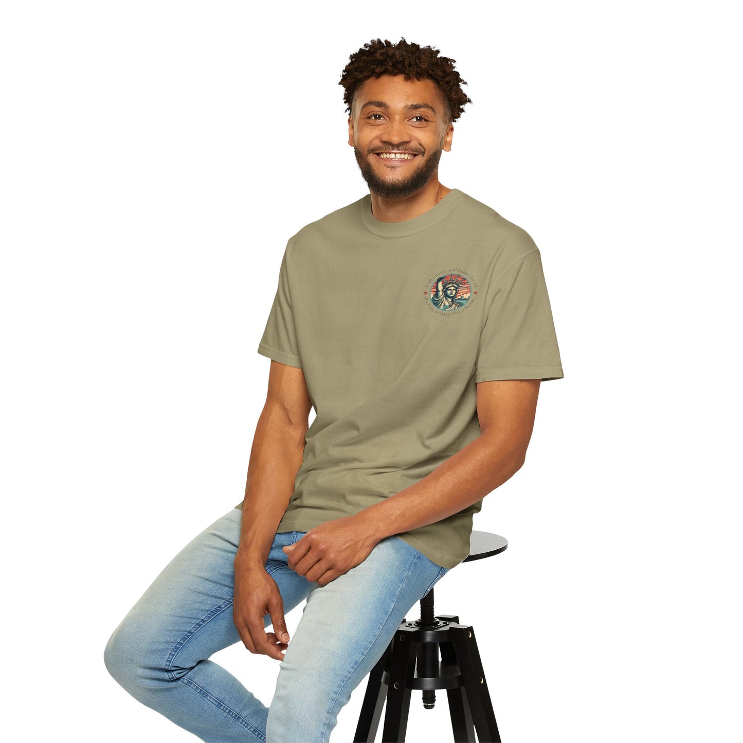 Liberty and Justice for All Social Justice Cotton T-shirt