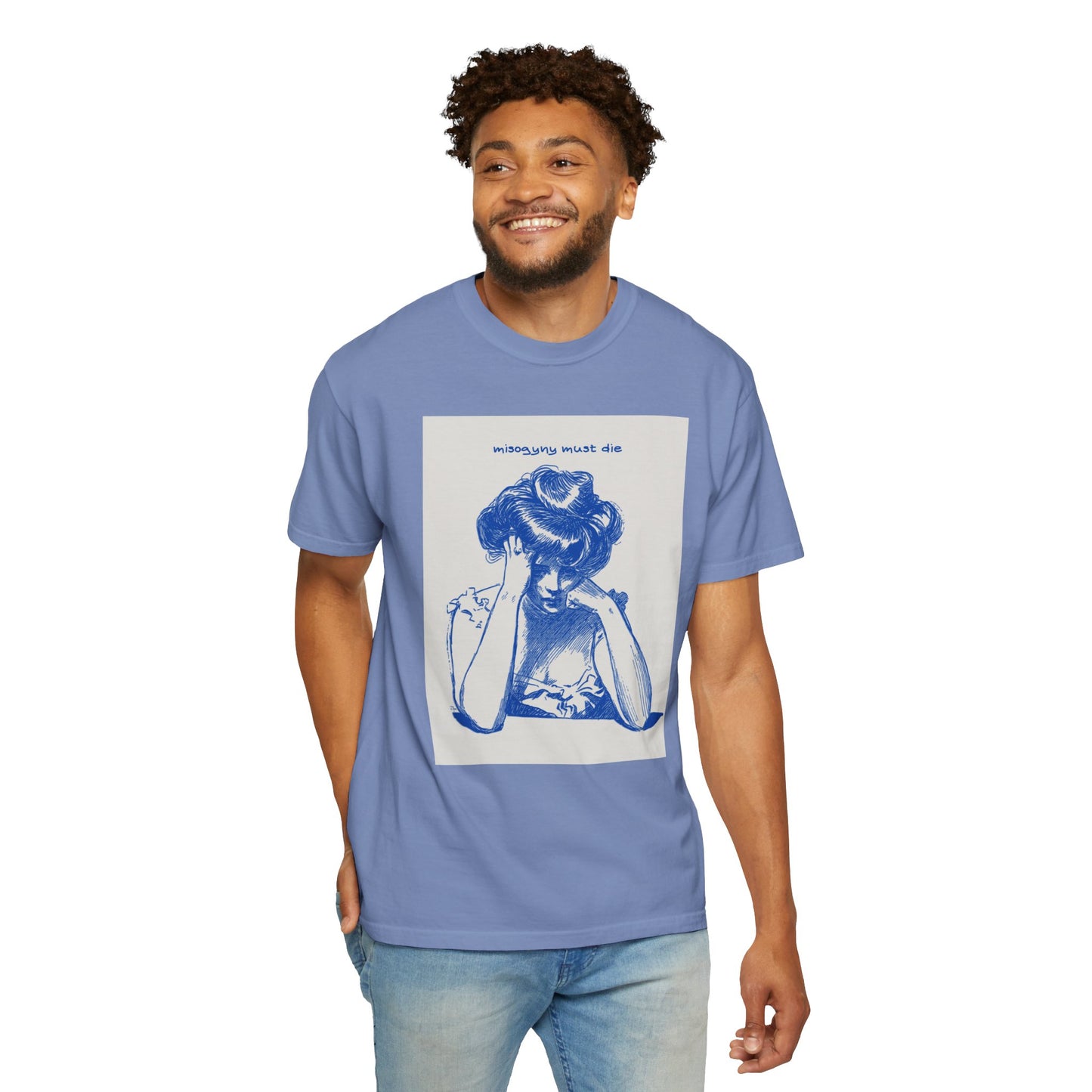 Feminist T-shirt - 'misogyny must die'