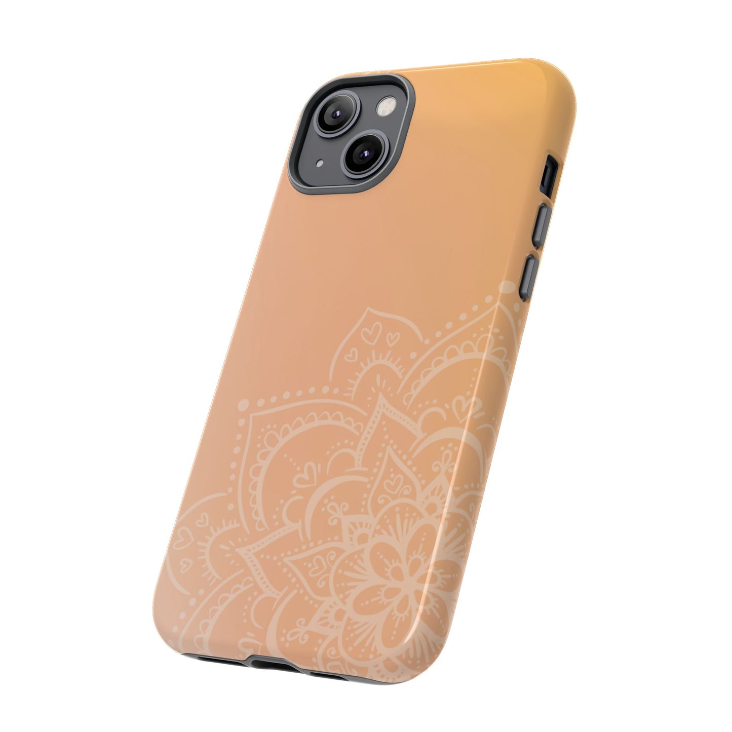 Mandala Peach Tough Cases