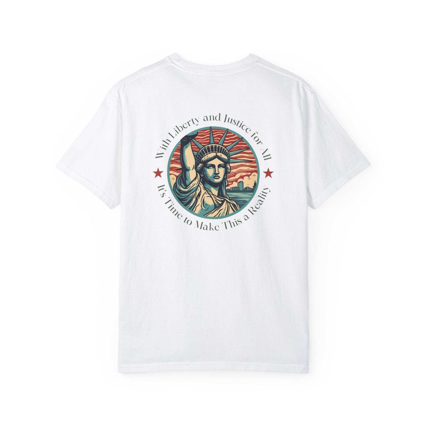 Liberty and Justice for All Social Justice Cotton T-shirt