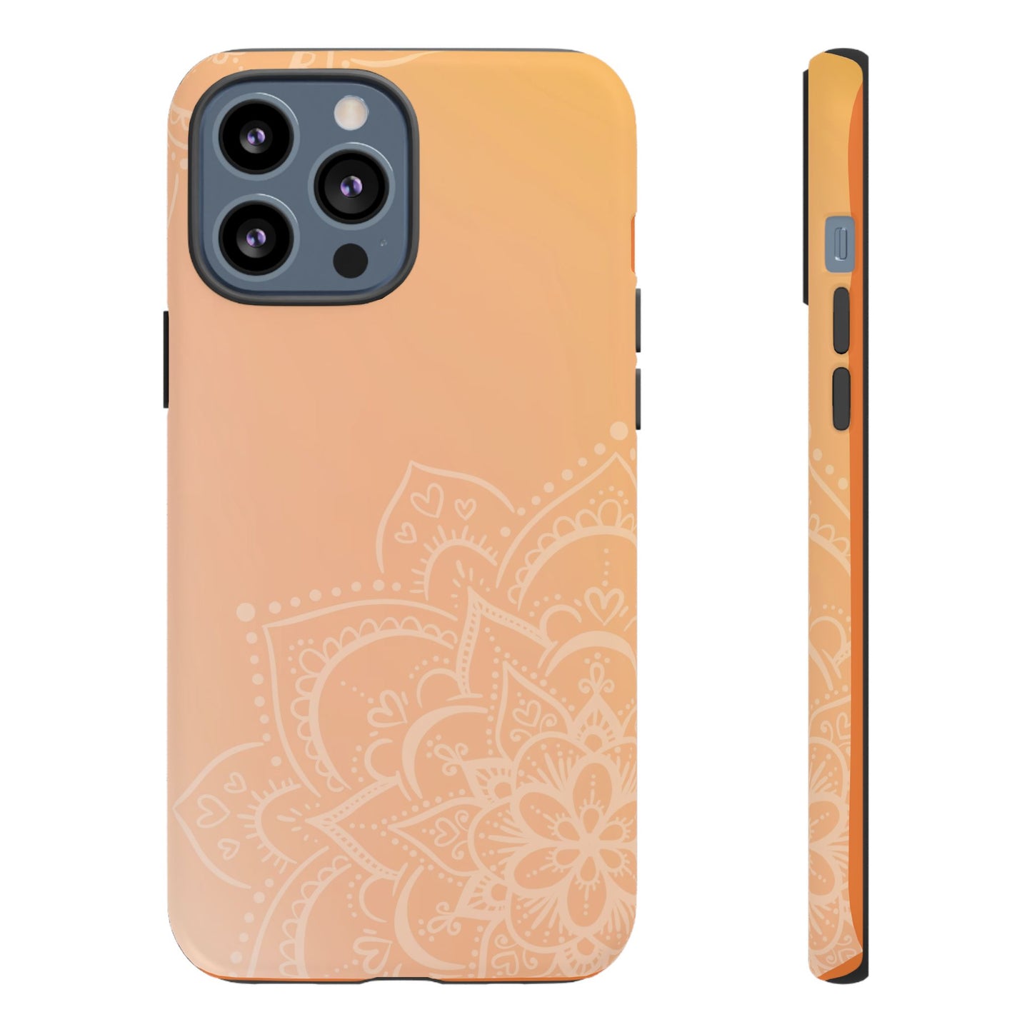 Mandala Peach Tough Cases