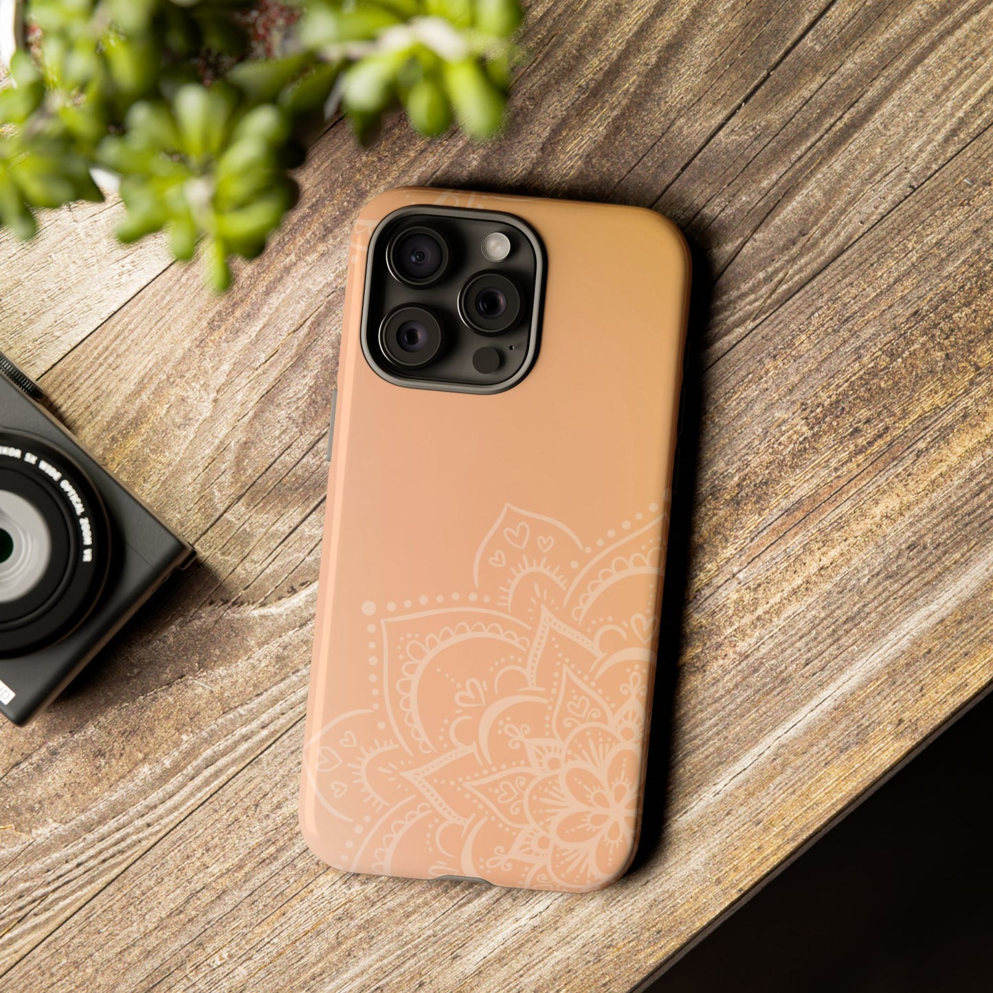 Mandala Peach Tough Cases