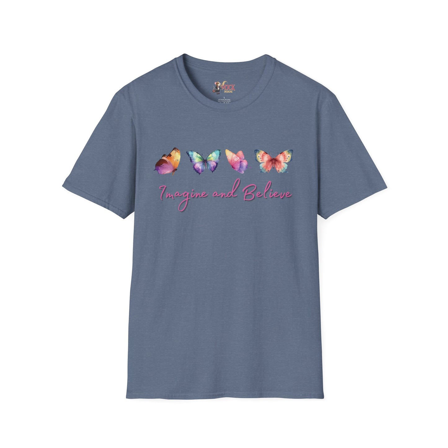 Imagine and Believe Unisex Softstyle T-Shirt