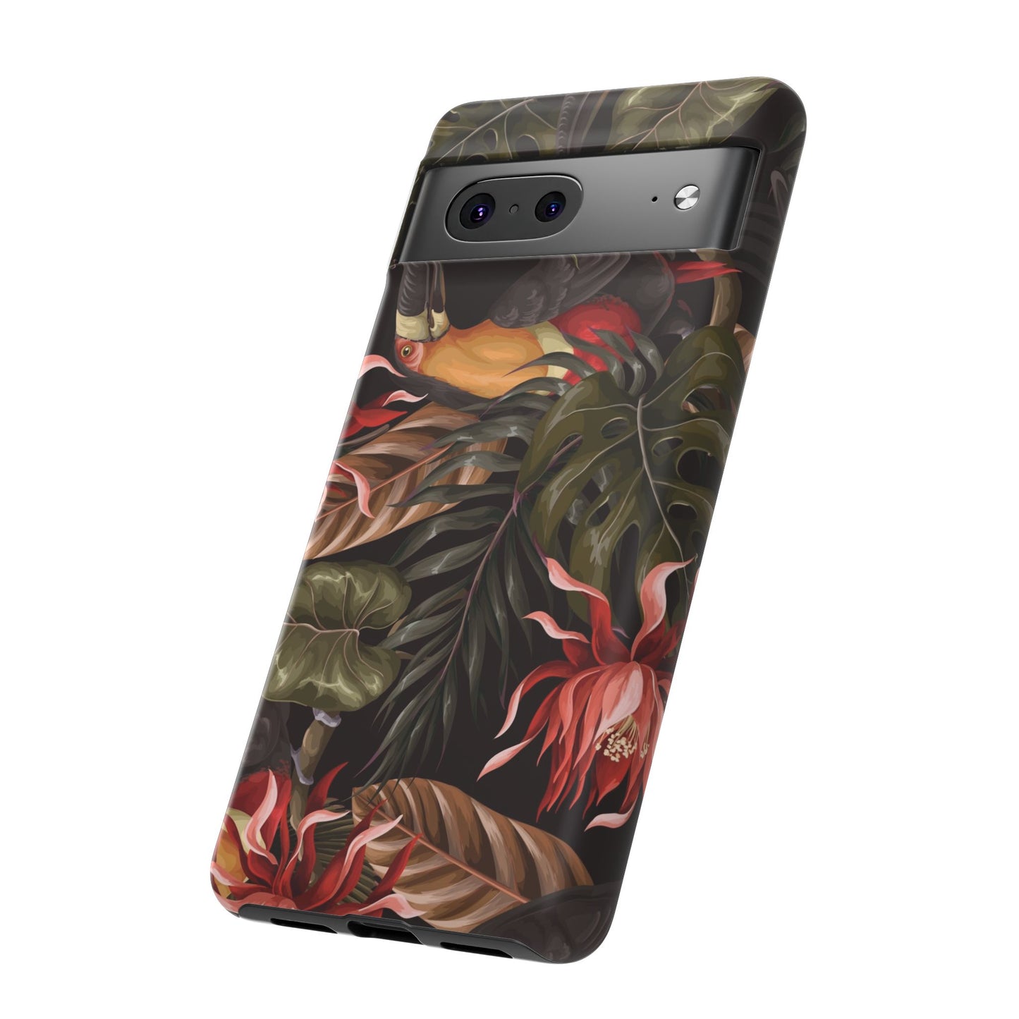 Tough Cases Phone Unique Floral Design with Bird