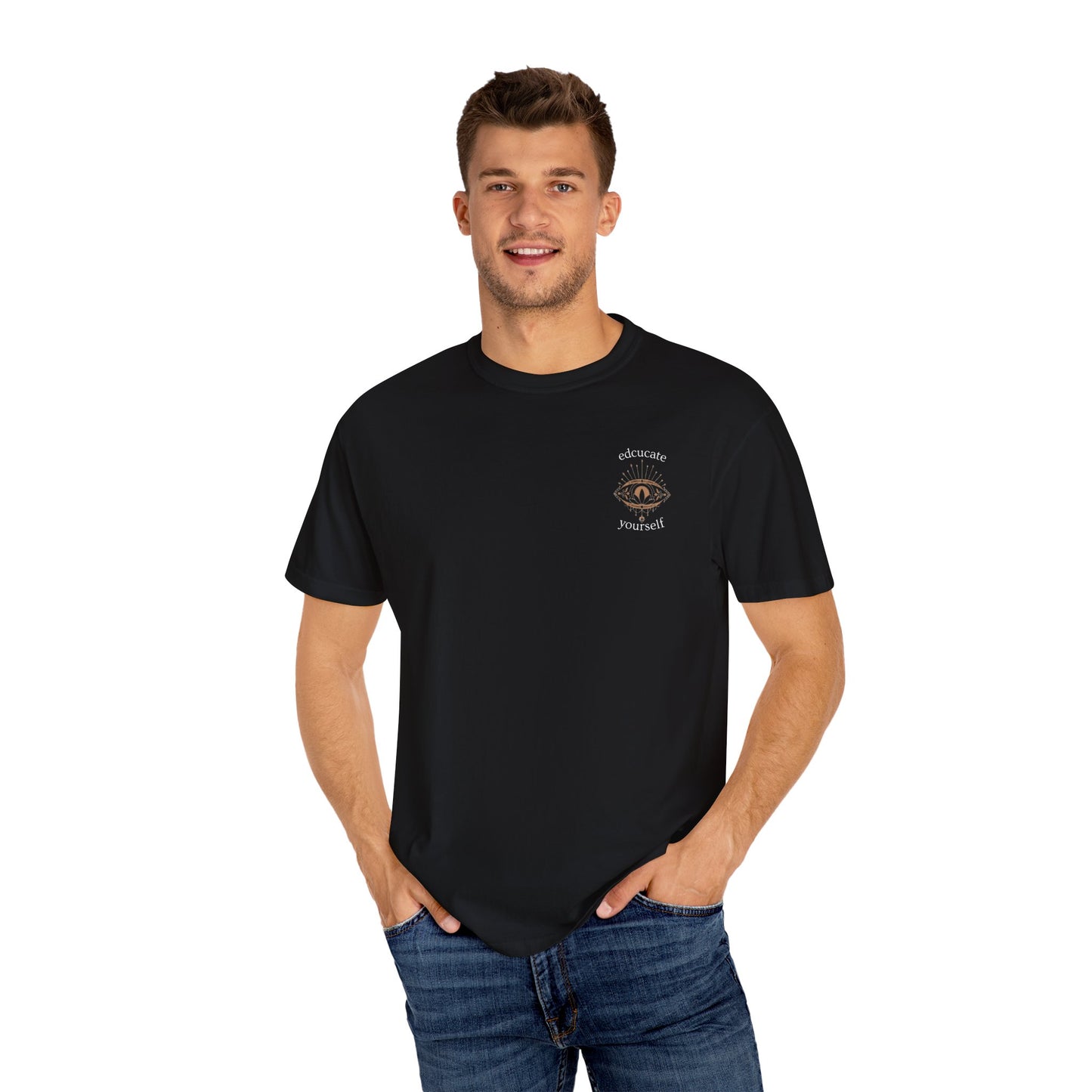 Educate Yourself on Blissful Ignorance Cotton T-shirt