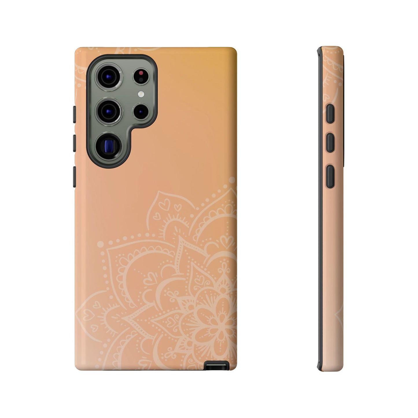 Mandala Peach Tough Cases