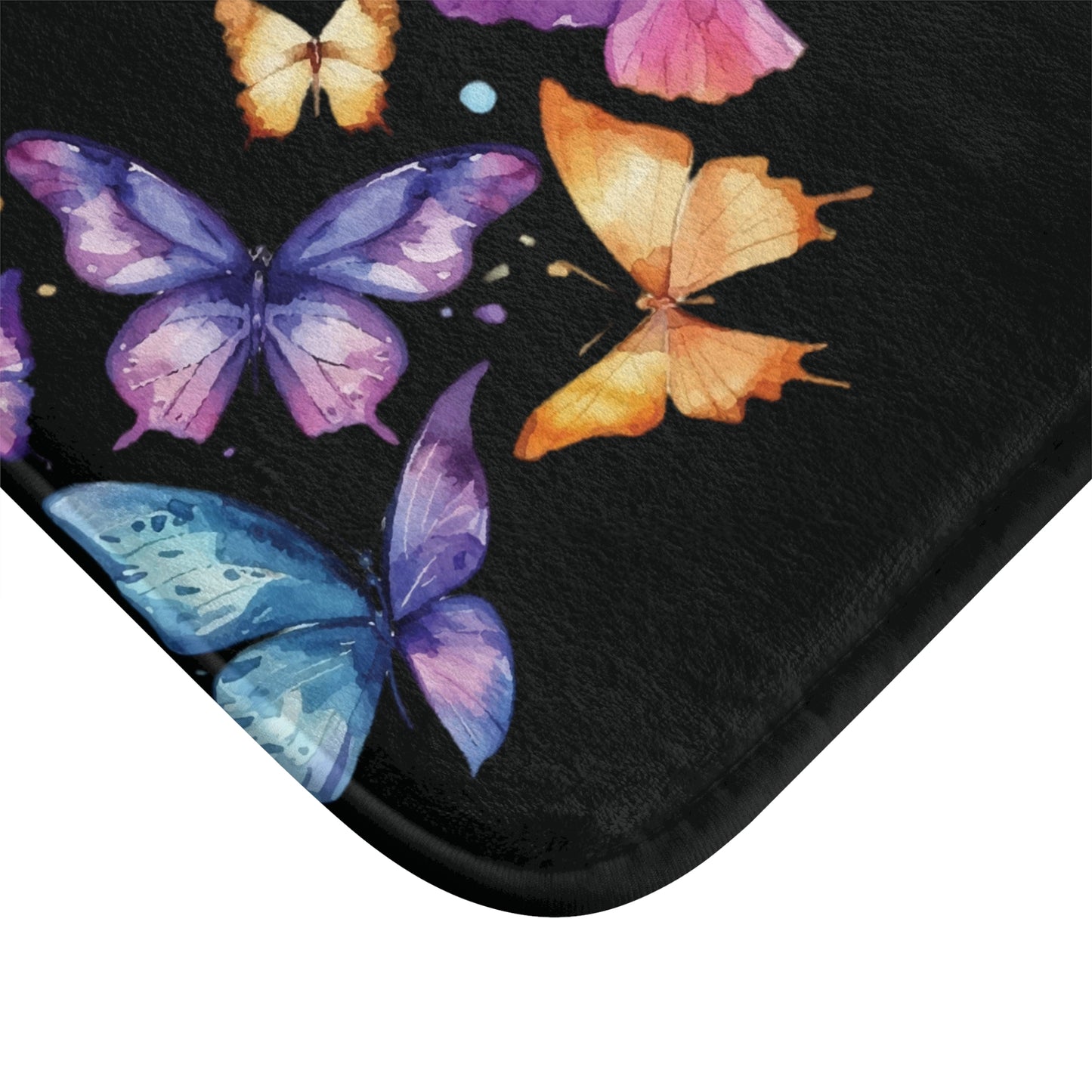 Butterflies and Beauty Bath Mat