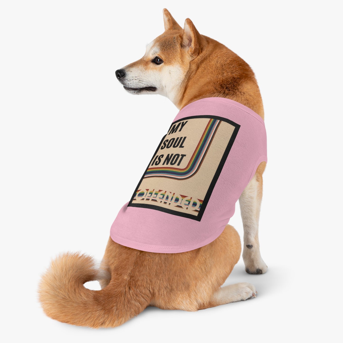 My Soul Is Not Offended Pet Tank Top