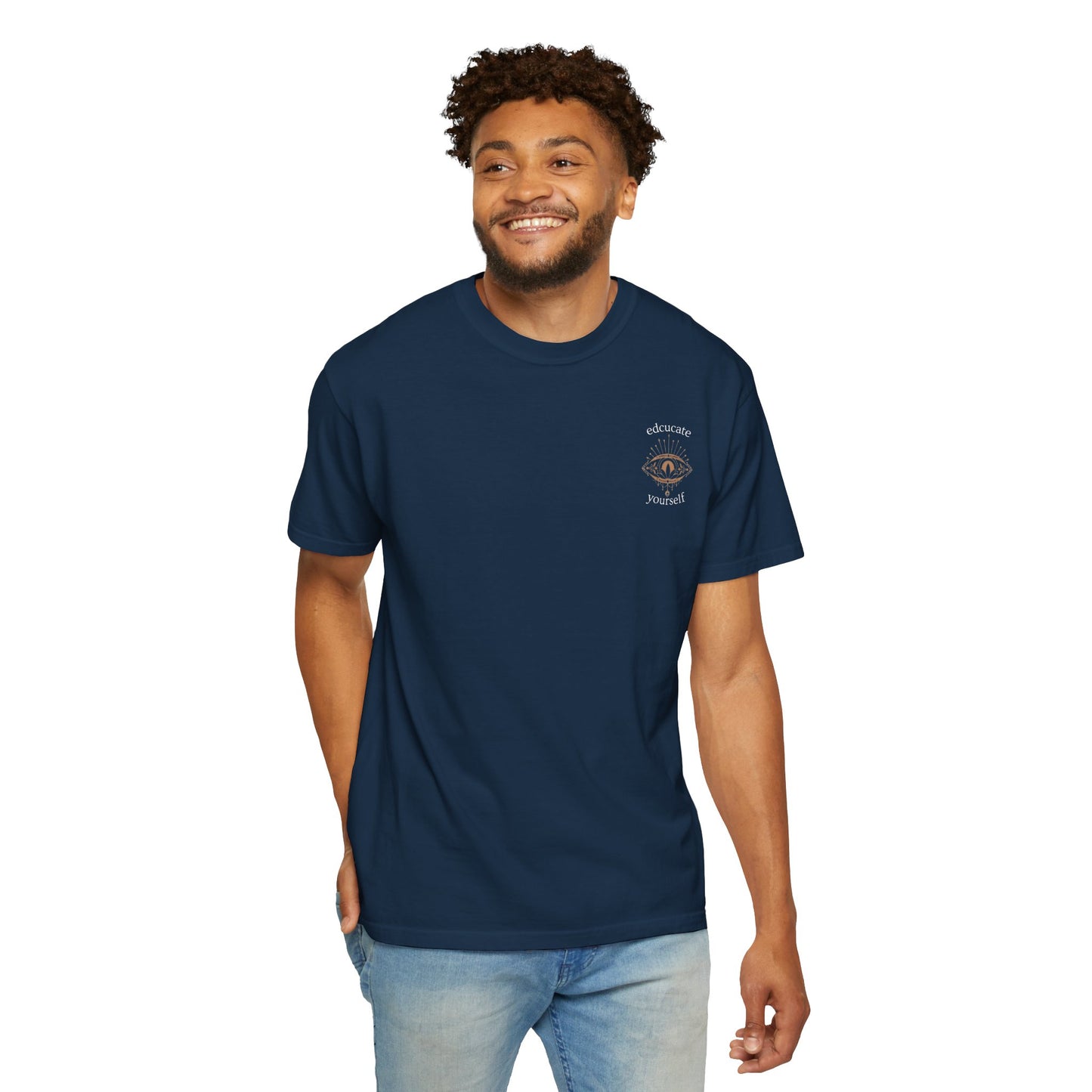 Educate Yourself on Blissful Ignorance Cotton T-shirt