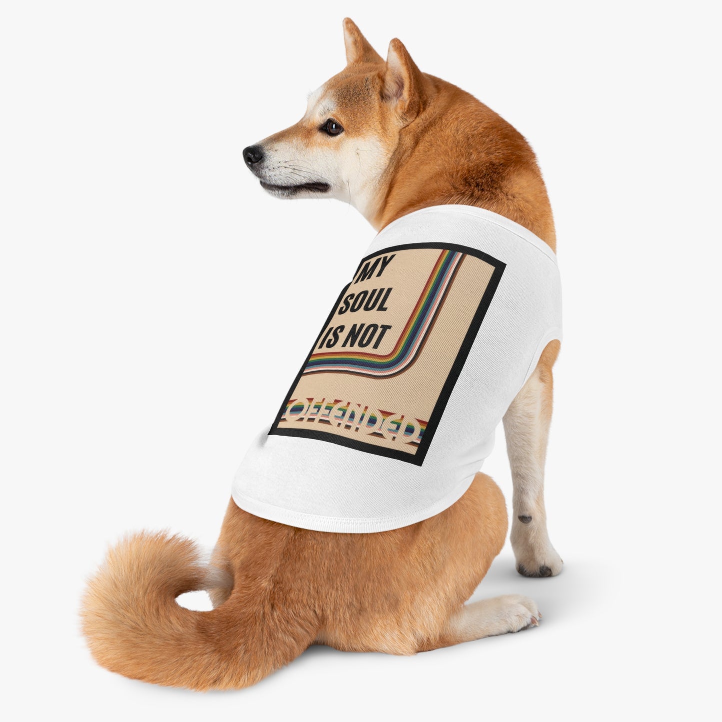 My Soul Is Not Offended Pet Tank Top