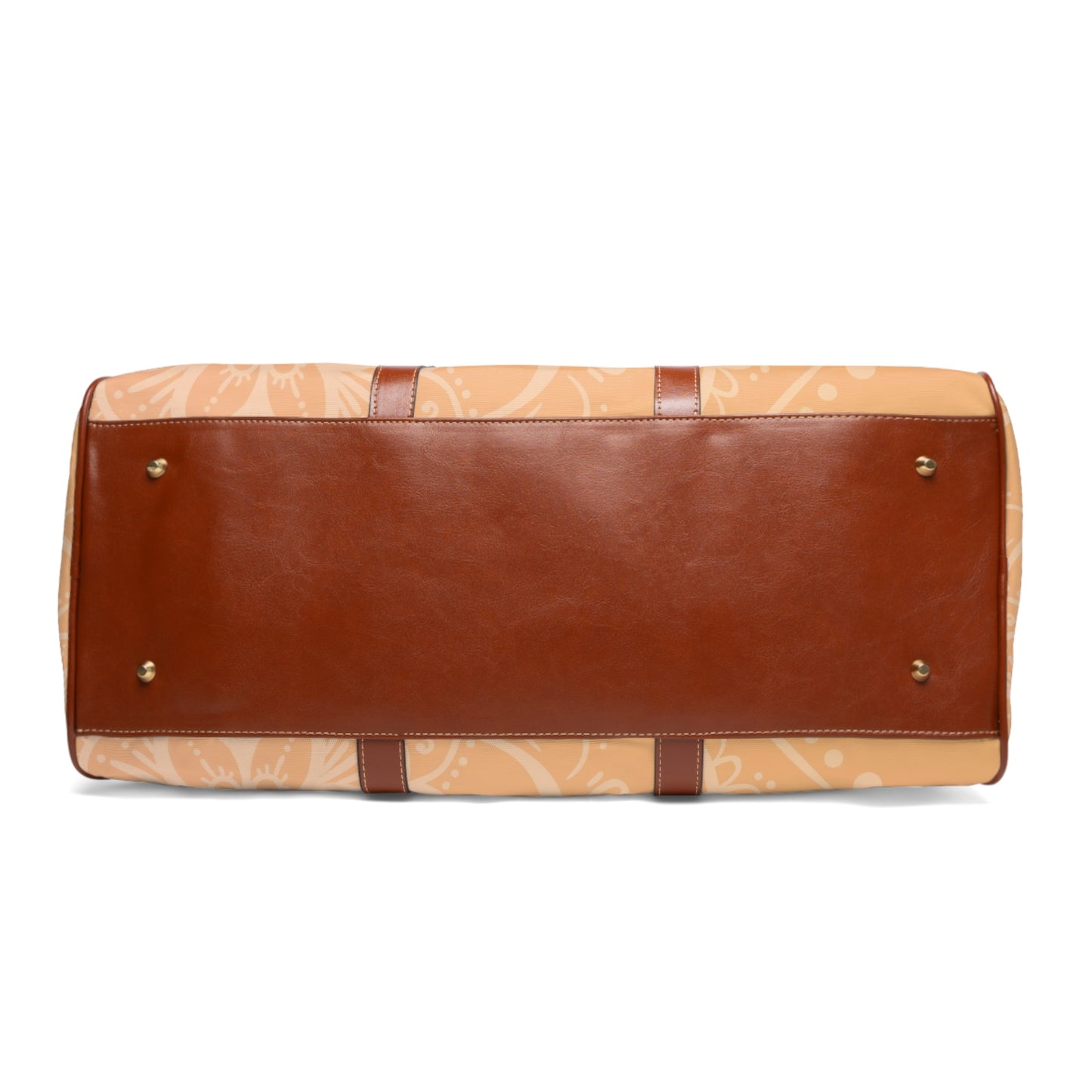 Mandala Peach Waterproof Travel Bag