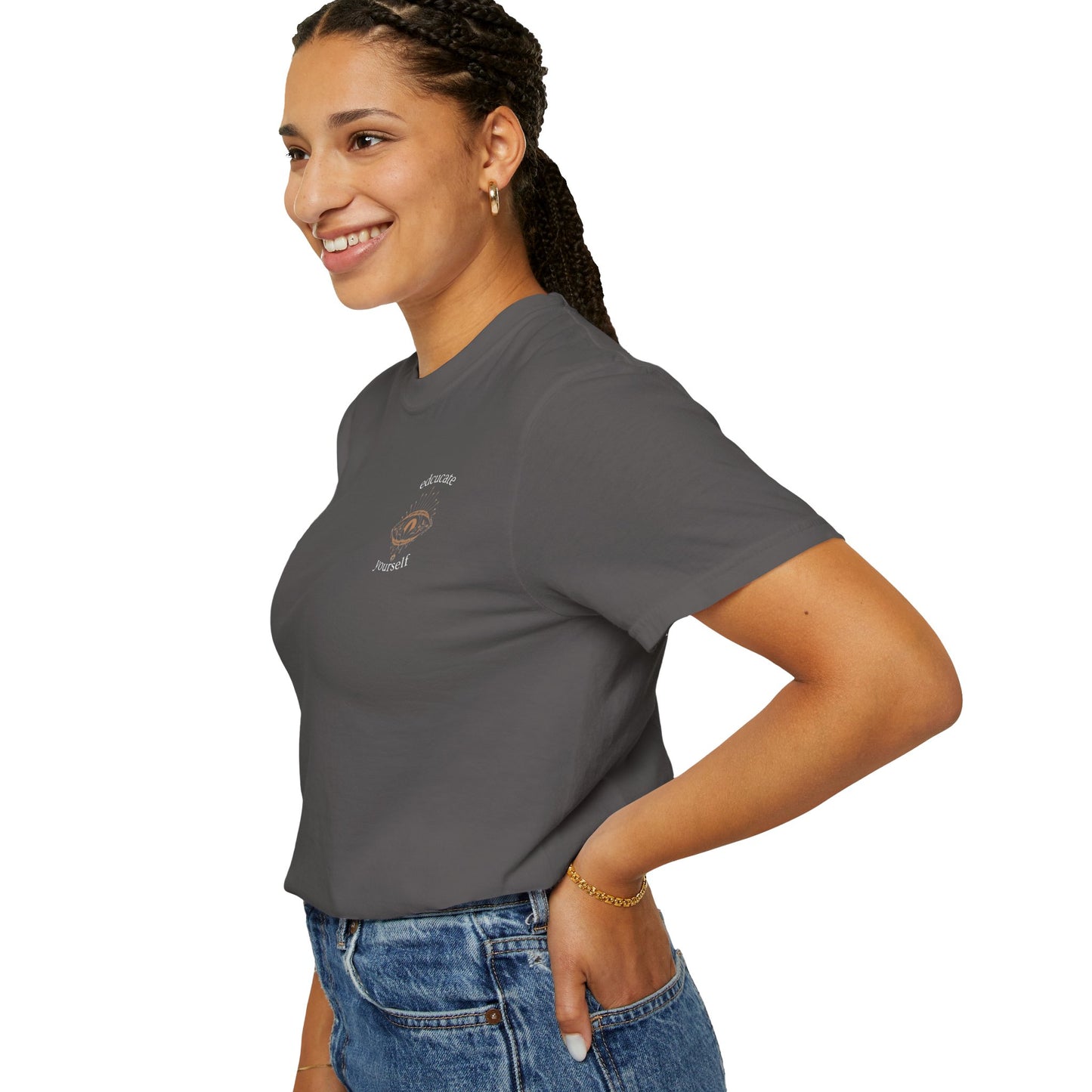 Educate Yourself on Blissful Ignorance Cotton T-shirt