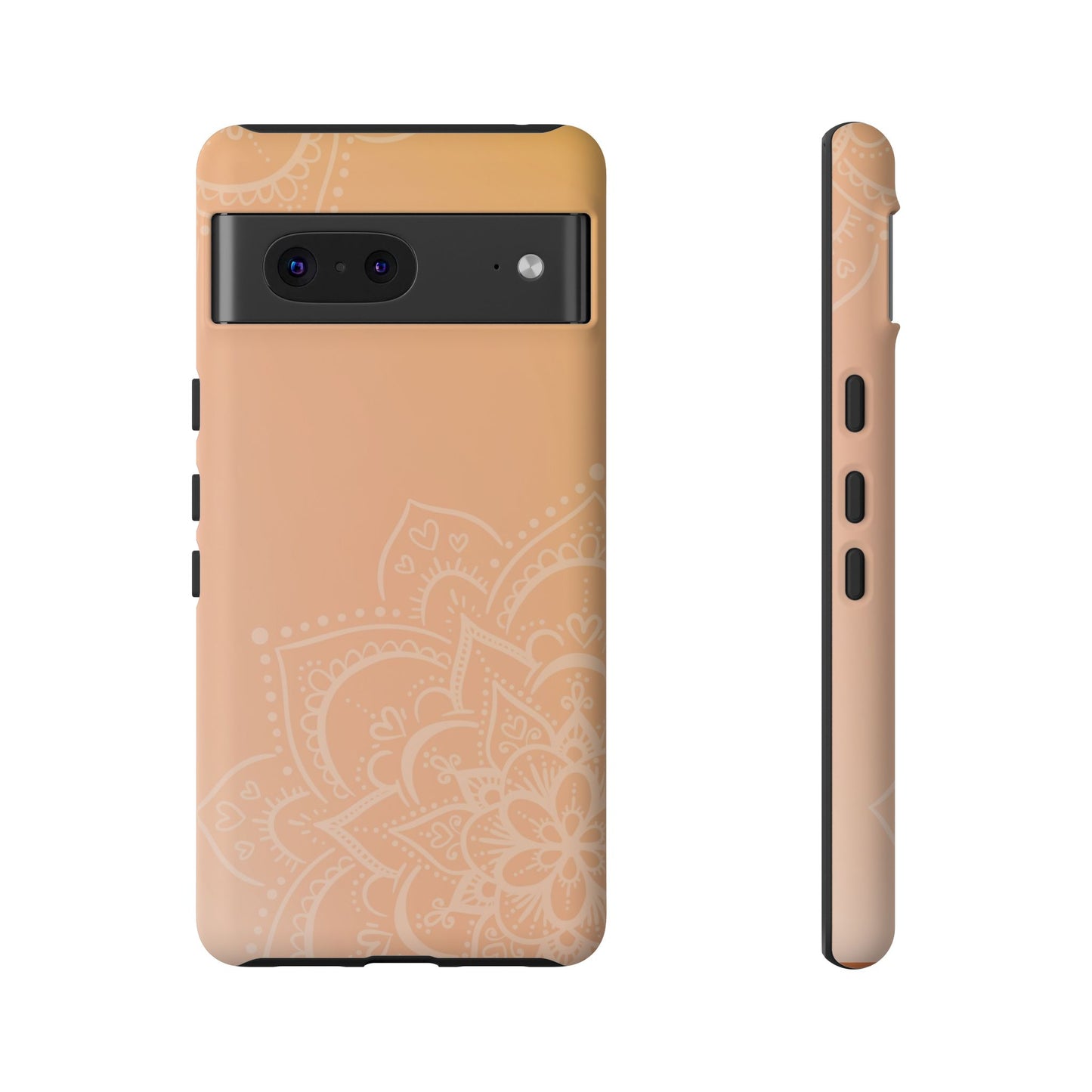 Mandala Peach Tough Cases