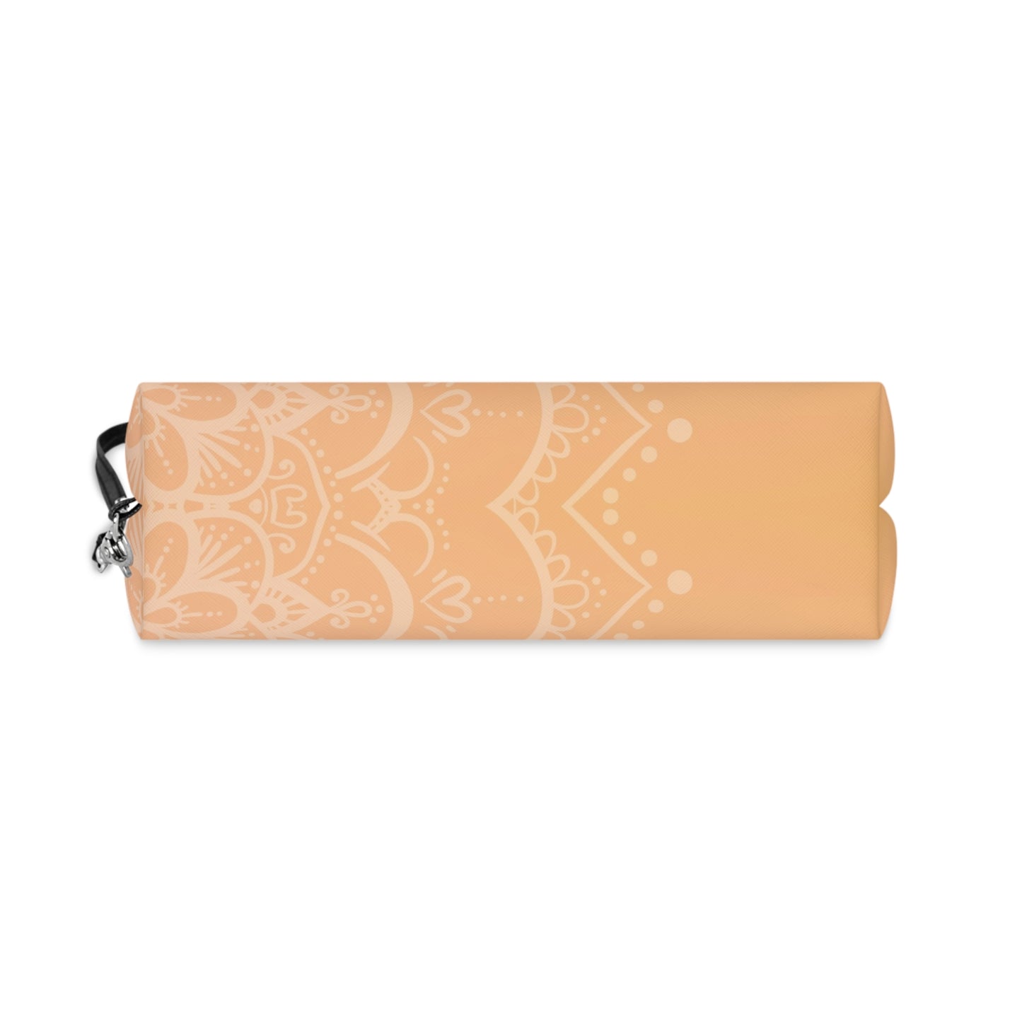 Mandala Peach Makeup Bag